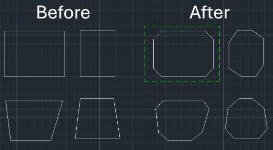 Example: Chamfer All Rect Corners