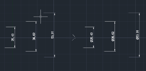 Example: Add Diameter Symbol (ø)