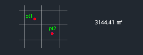 Example: Calculate & Area by Picking Points
