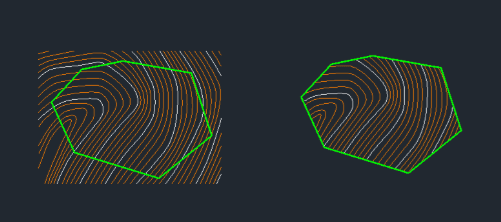 Example: Trim Outside Area (Crop)