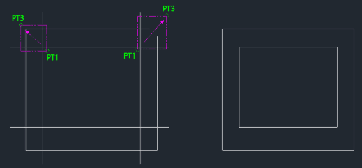 Example: Trim Wall Corner (L-Joint)