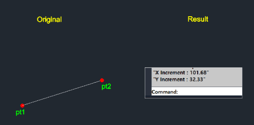 Example: Measure Delta (XY)