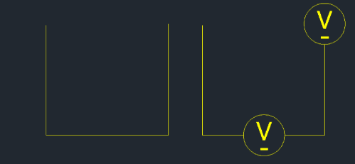 Example: Draw DC Voltmeter