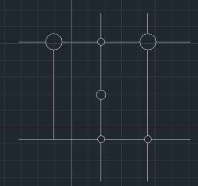 Example: Insert Hollow Connection Dot