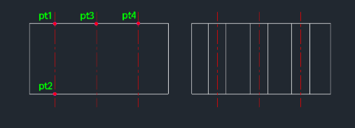 Example: Draw Thru Hole (Section)