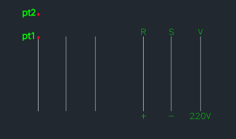 Example: Insert Vertical Wire Label