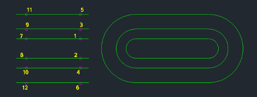 Example: Continuous Tangent Arcs