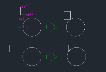 Example: Move Object to Intersection Point