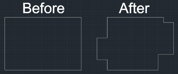 Example: Notch Rectangle Corner