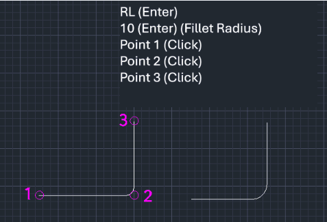 Example: Line with Auto-Fillet