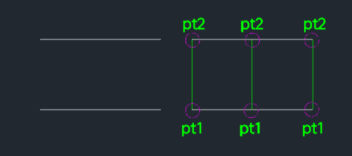 Example: Draw Multiple Perpendiculars