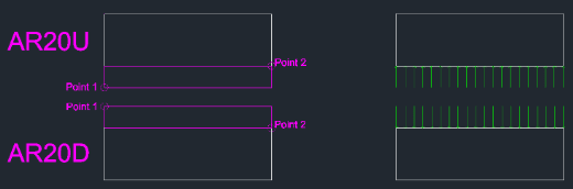 Example: Draw Array Arrows (Down) / (Up)