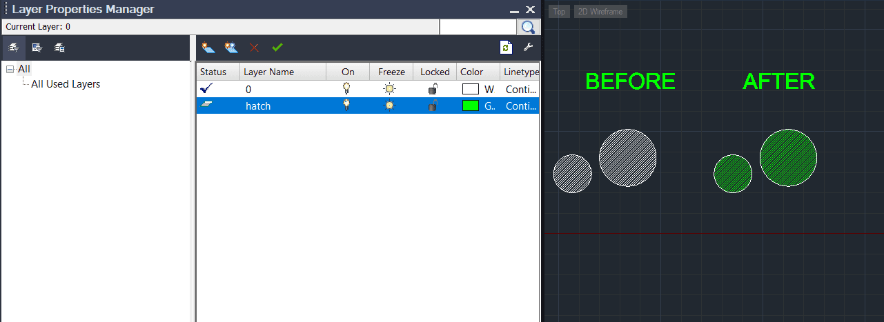 Example: Layer Quick Change (0~10)