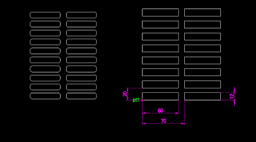 Example: Draw Round Rect Array (2-Col)