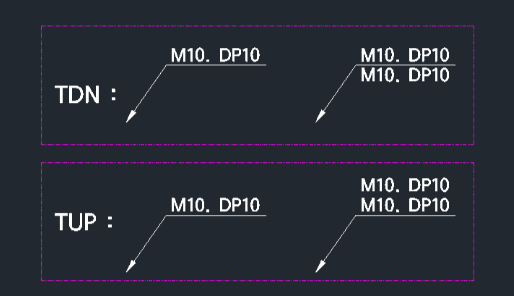 Example: Copy Text Down / Copy Text Up