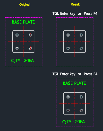 Example: Toggle Text Layer Freeze/Thaw